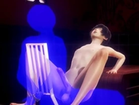 Gay Japanese sissy gets hard cock inside her ass
