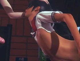Crossdressing Yaoi video with a sissy boy and a gay anal scene.