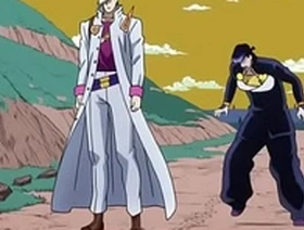 Gay anal sex in Jojos Bizarre Adventures: The Diamond is Unbreakable