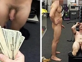 Fitness trainer gets anal sex with two employees in front of the camera.