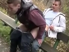 Live gay sex show on stage Two Sexy Amateur Studs Fucking In Public!