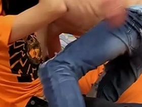 Skinny twinks Brandon White and Miles Pride get off